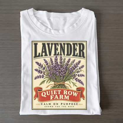 Lavender Orchard Crate Classic T-shirt – White