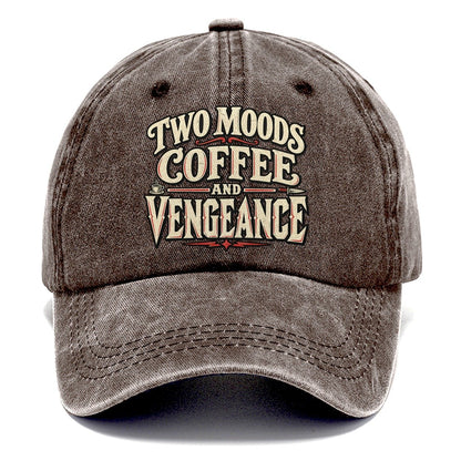 Two Moods Coffee And Vengeance American Wit Classic Cap – Brown