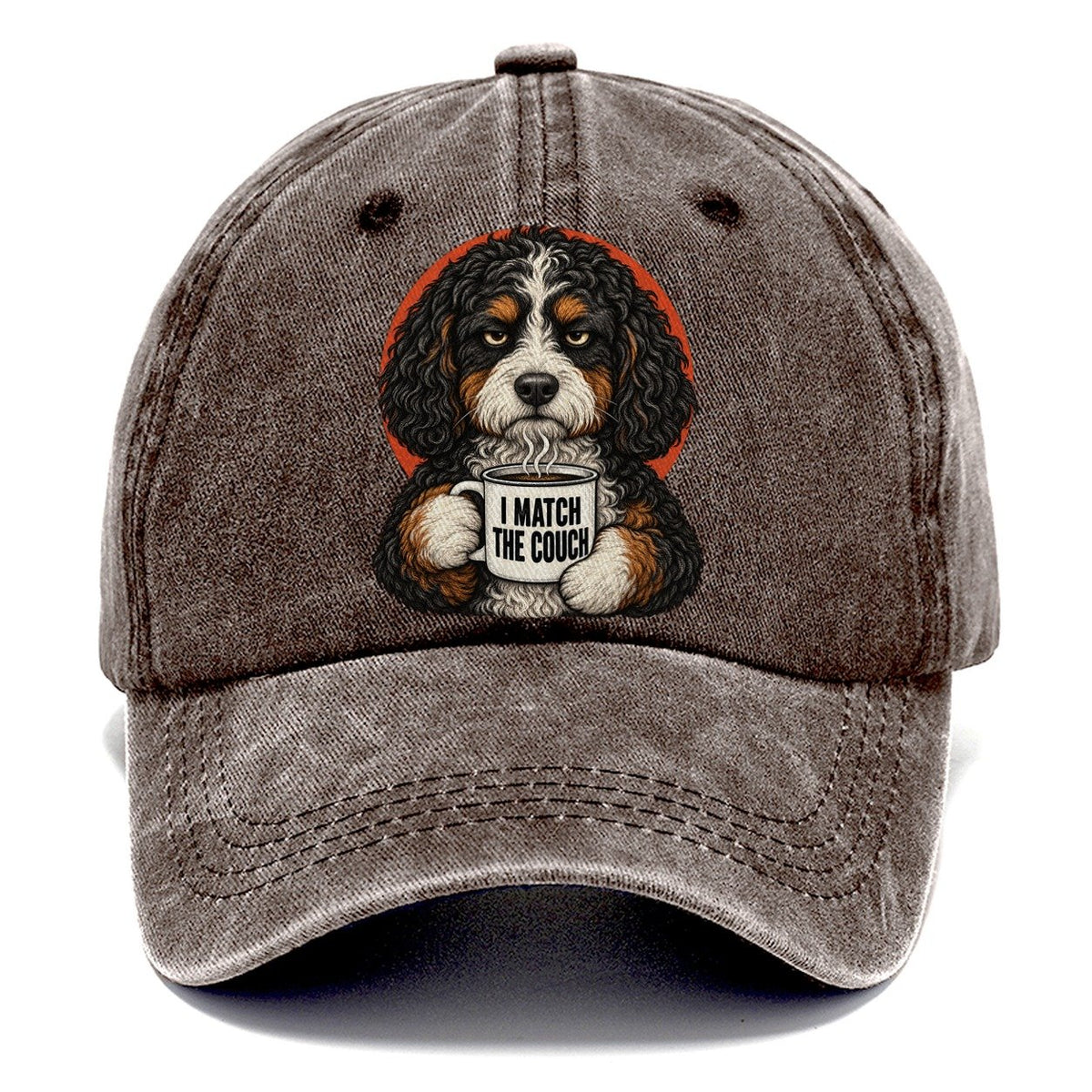Bernedoodle Mug Truths Dog Mug Truths Classic Cap – Brown