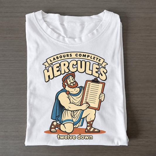 Hercules Olympus Gift Shop Classic T-shirt – White