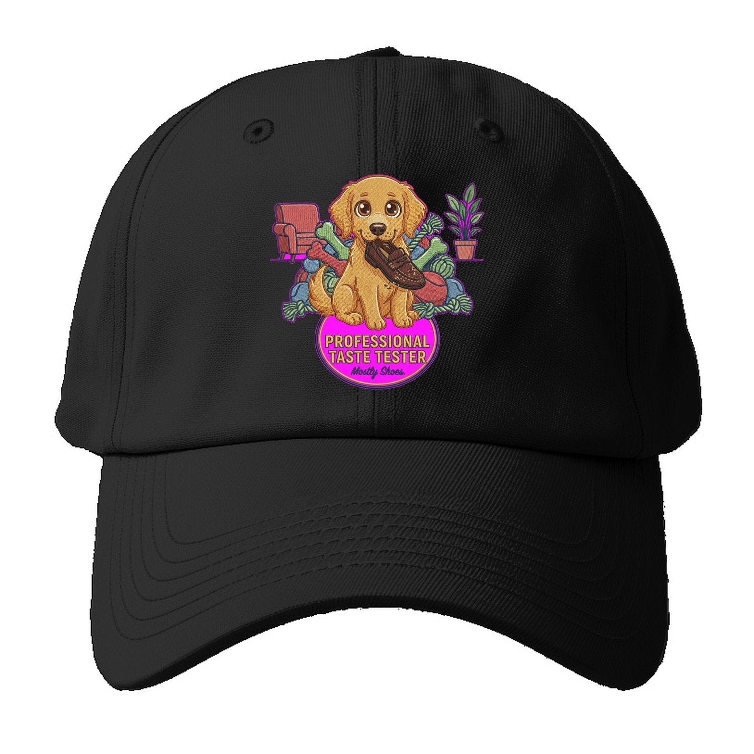 Professional Taste Tester Clean Baseball Cap – Black
