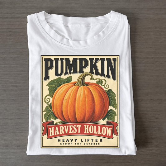 Pumpkin Orchard Crate Classic T-shirt – White