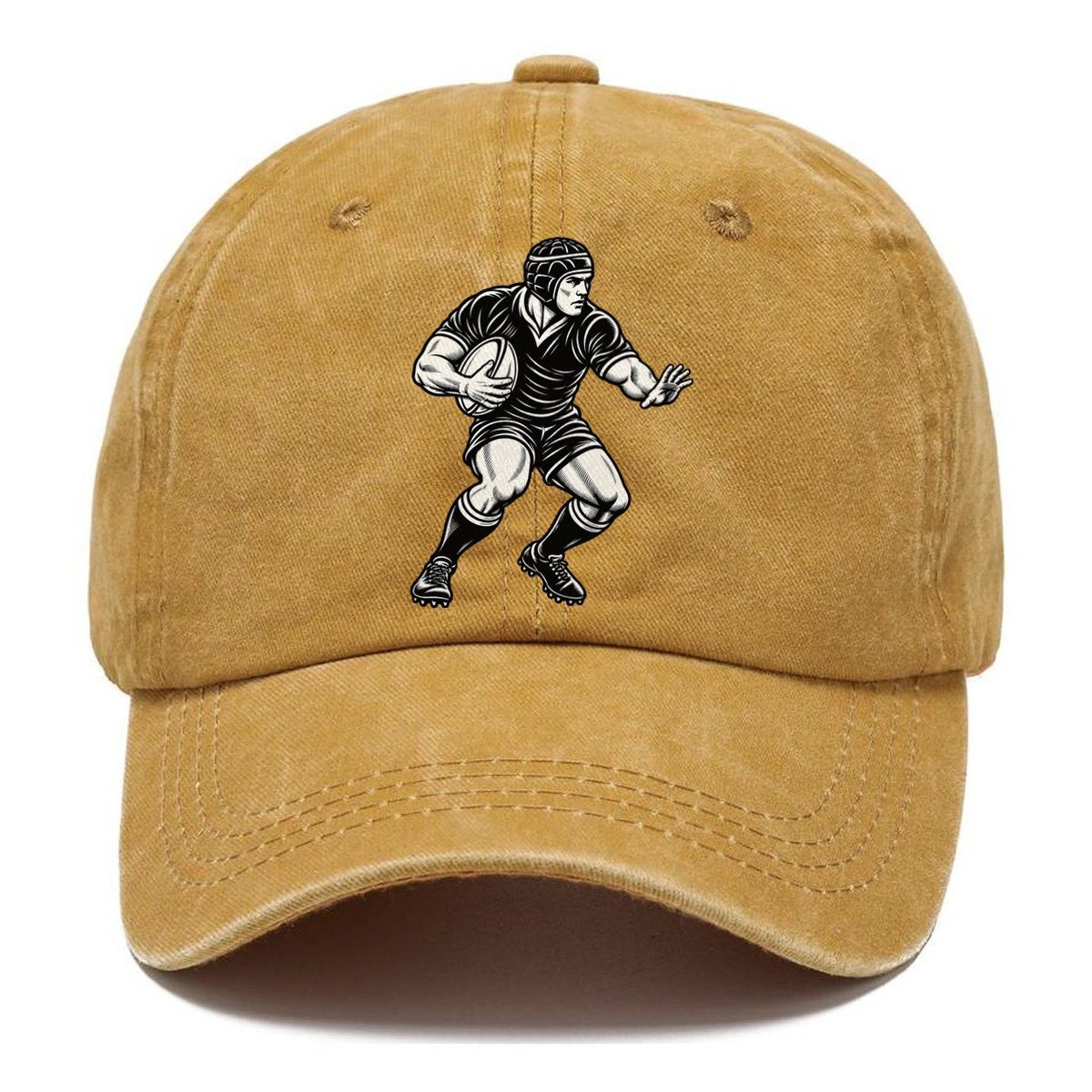 Rugby Sidestep Carry Global Sports Ink Figures Classic Cap – Golden Harvest