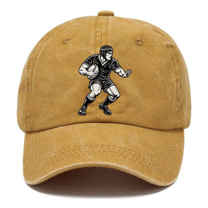Rugby Sidestep Carry Global Sports Ink Figures Classic Cap – Golden Harvest