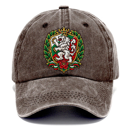 Bulgaria Heraldic Crest Country Logos Classic Cap – Brown