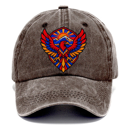 Armenia Minimal Emblem Country Logos Classic Cap – Brown