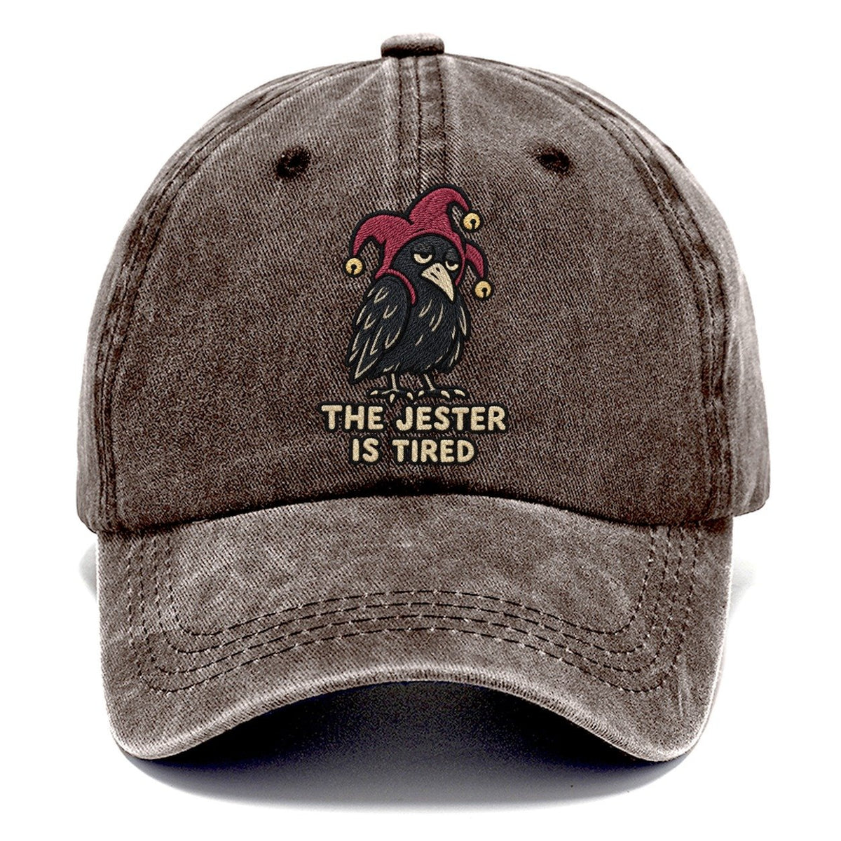 Crow Fool Weary Court Classic Cap – Brown