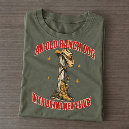 With Brand New Chaos Unhinged Affirmations Classic T-shirt – Army Green