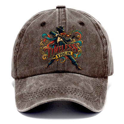 Timeless Violin Music Instruments Classic Cap – Brown