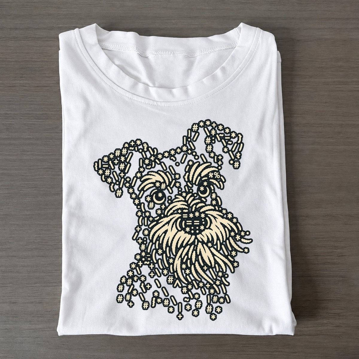 Windy Schnauzer Classic T-shirt – White