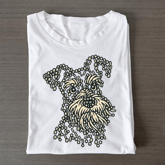 Windy Schnauzer Classic T-shirt – White