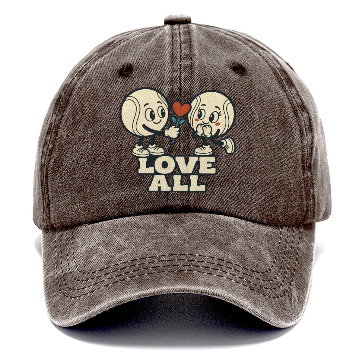 Love All Familiar Punchlines Classic Cap – Brown