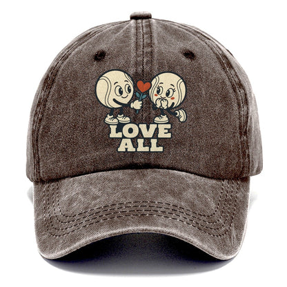 Love All Familiar Punchlines Classic Cap – Brown