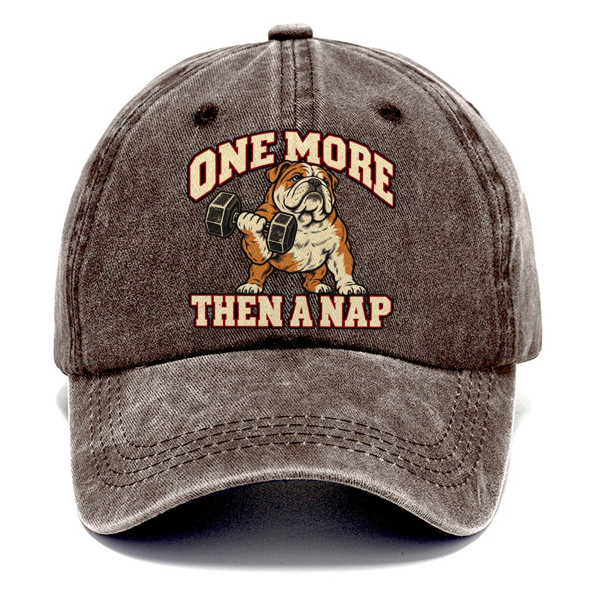Bulldog Last Rep Everyday Originals Classic Cap – Brown