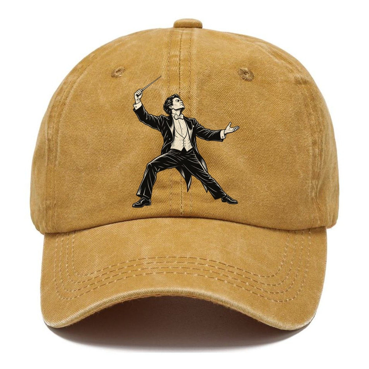 Conductor Closing Fermata Global Music Ink Figures Classic Cap – Golden Harvest