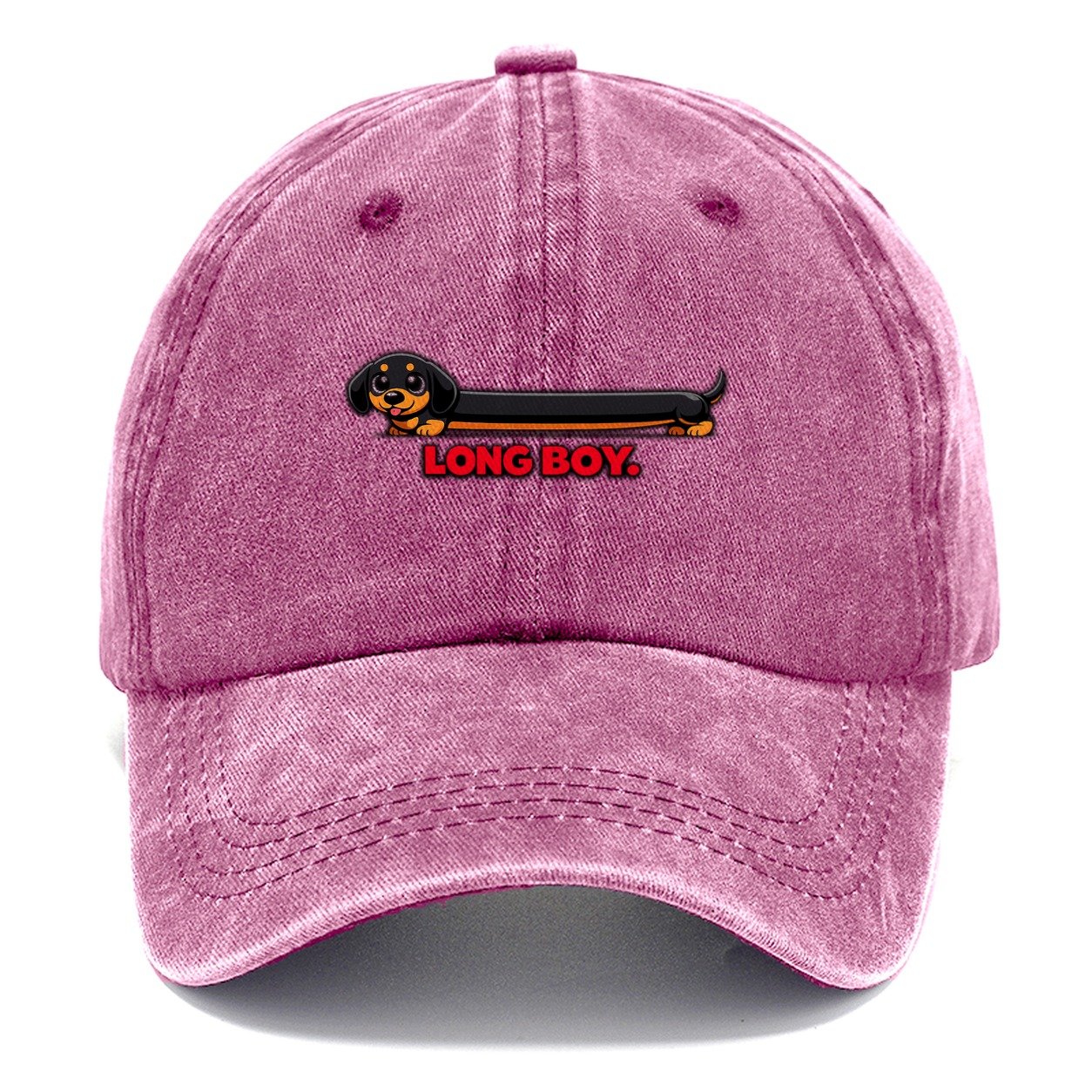 Long Dachshund Stretch Classic Cap – Dusty Rose