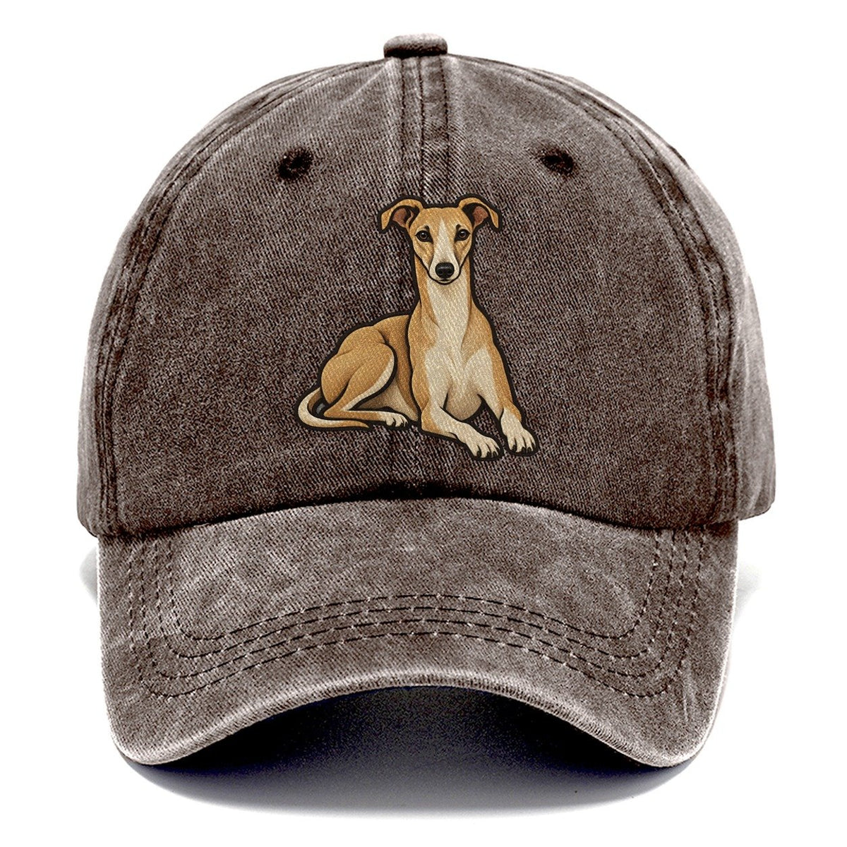 Whippet Sphinx Fan Favorites Classic Cap – Brown