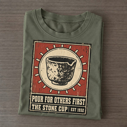 Stone Cup Izakaya Rules Classic T-shirt – Army Green