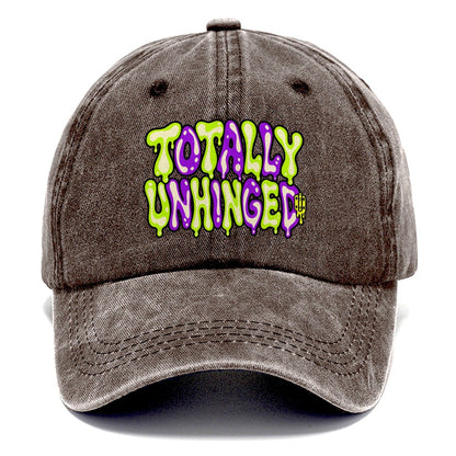 Totally Unhinged Crazy Styles Classic Cap – Brown