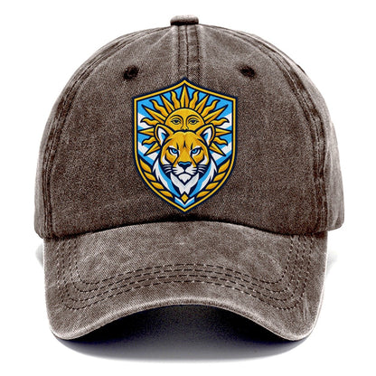 Argentina Minimal Emblem Country Logos Classic Cap – Brown