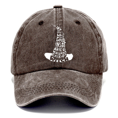 Shouldnt Girl Witch Classic Cap – Brown