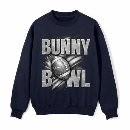 Bunny Bowl Fleece Sweatshirt – Navy Blue