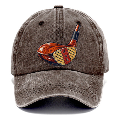 Vintage Club Head Golf Life Classic Cap – Brown