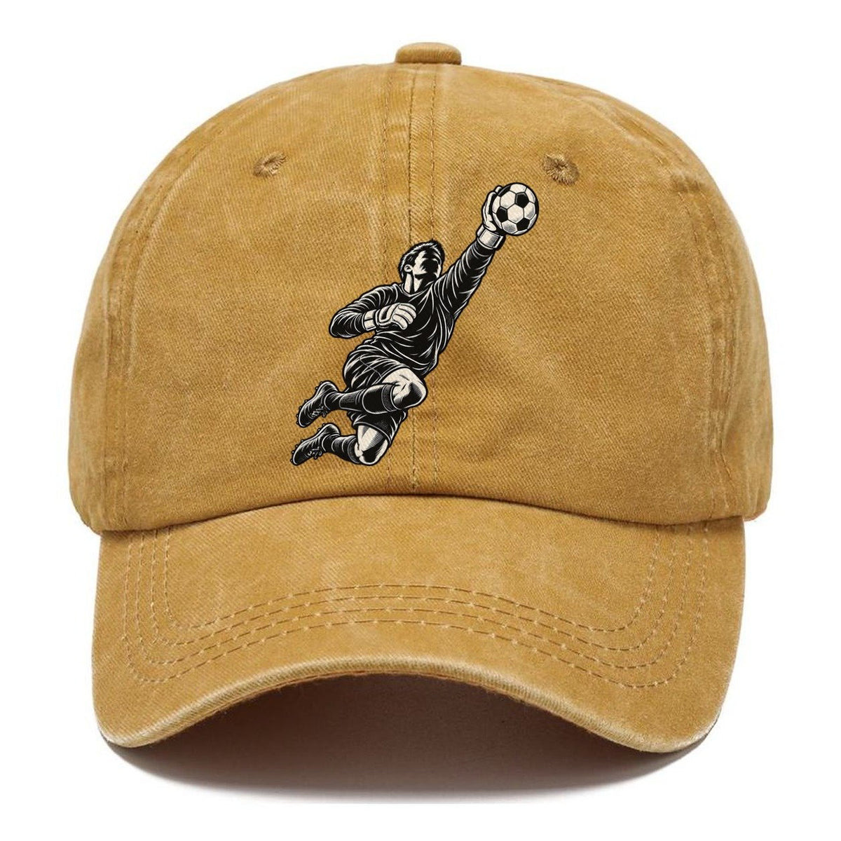 Football Keeper Diving Save Global Sports Ink Figures Classic Cap – Golden Harvest