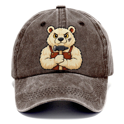 Forge Bear Blacksmithing Classic Cap – Brown