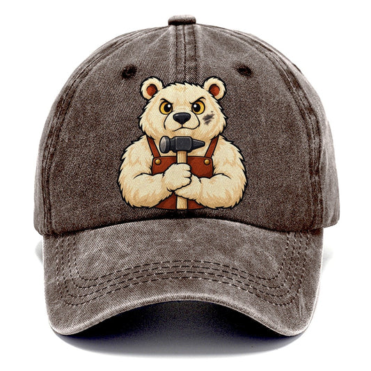 Forge Bear Blacksmithing Classic Cap – Brown