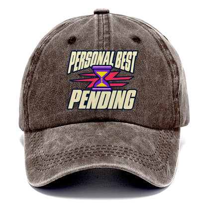Personal Best Pending 90S Running Clubs Classic Cap – Brown