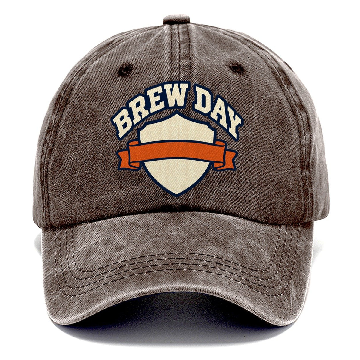 Brew Day Banner Classic Cap – Brown