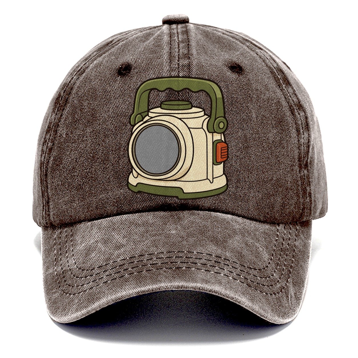 Lamp For The Late One Geocaching Classic Cap – Brown