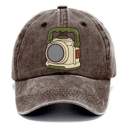 Lamp For The Late One Geocaching Classic Cap – Brown