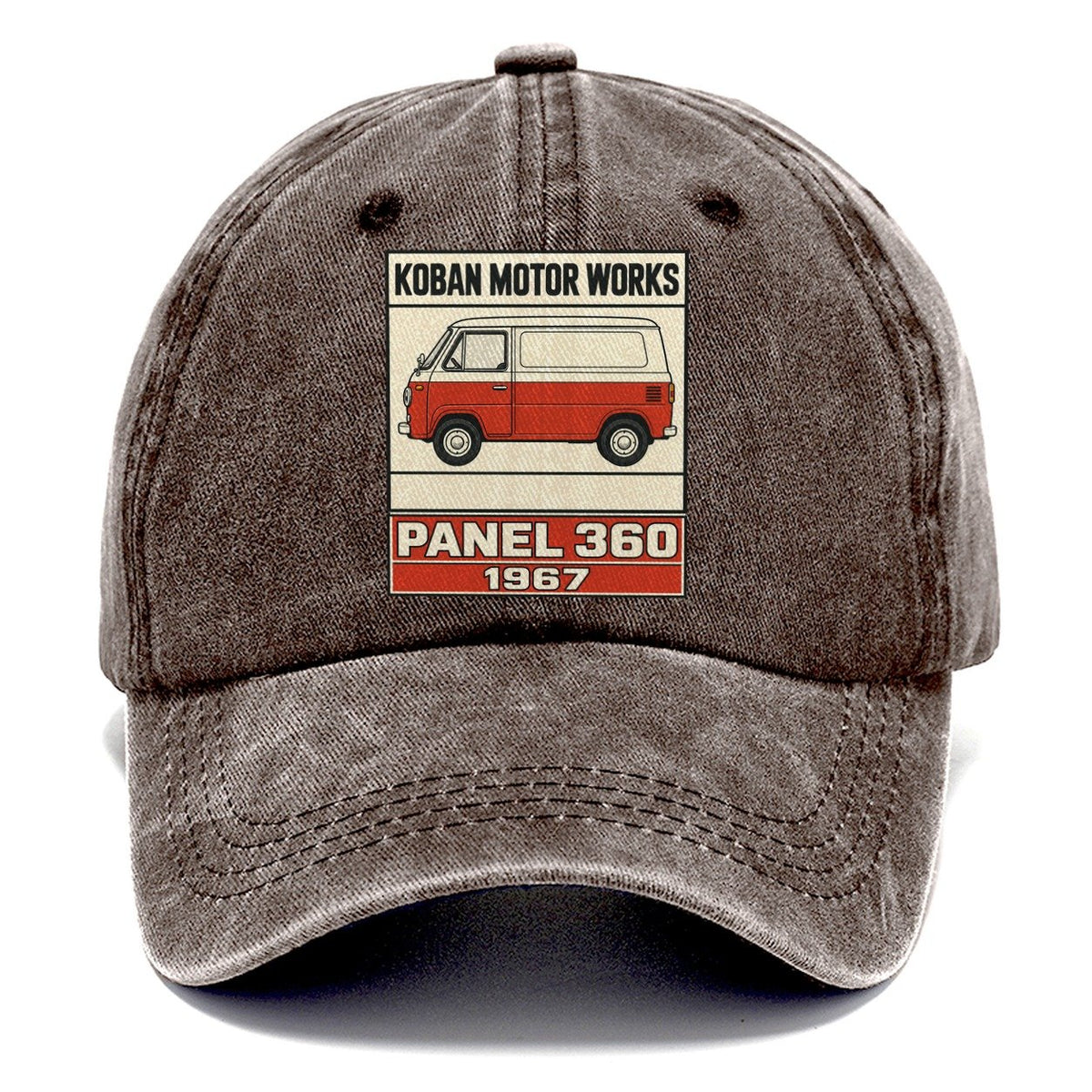 Koban Panel Showa Speed Plates Classic Cap – Brown