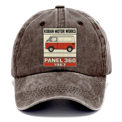 Koban Panel Showa Speed Plates Classic Cap – Brown