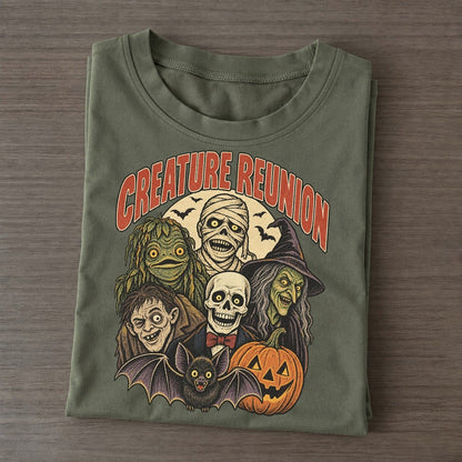 Creature Reunion Ghoul Mixer Classic T-shirt – Army Green