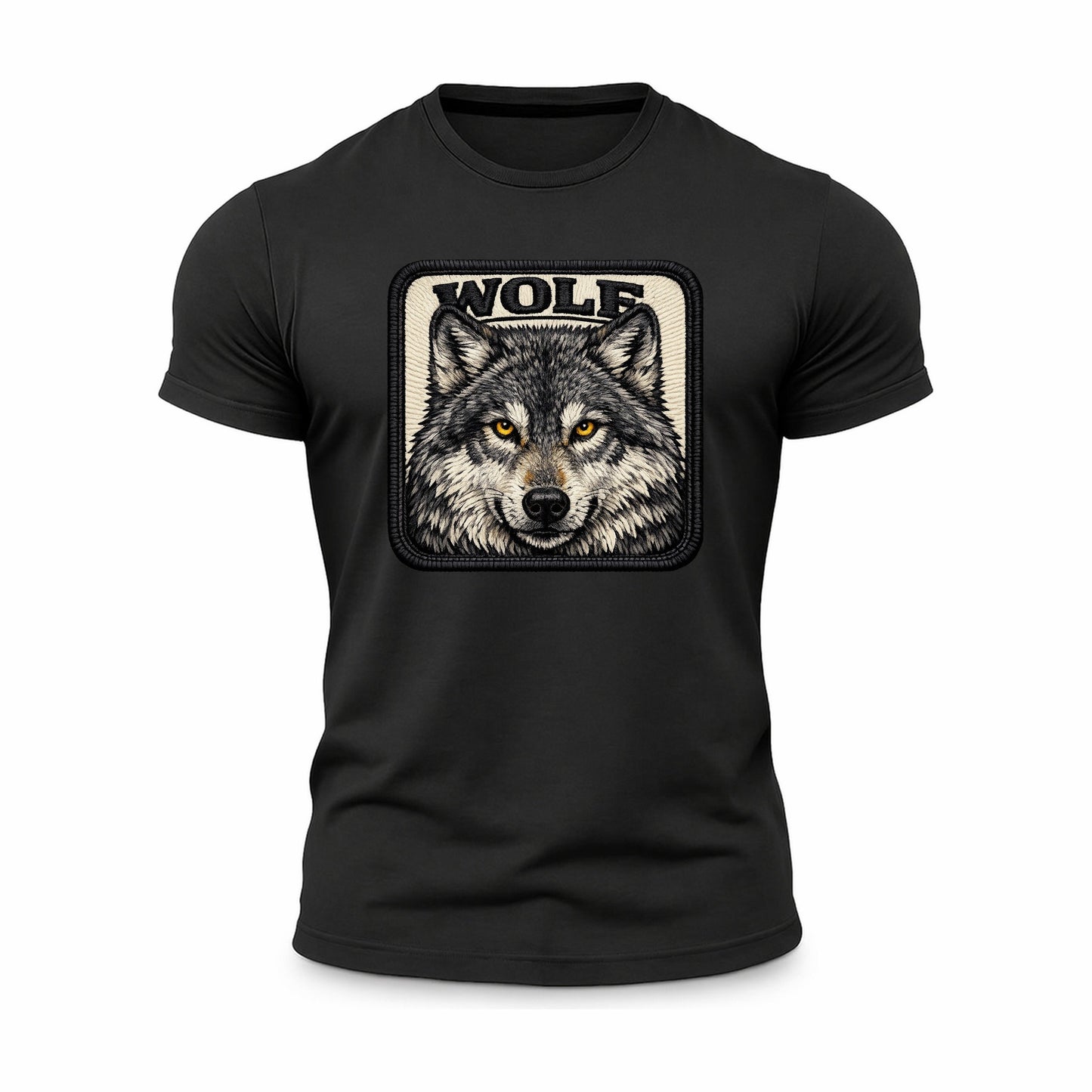 Wolf Athletic Tee – Black