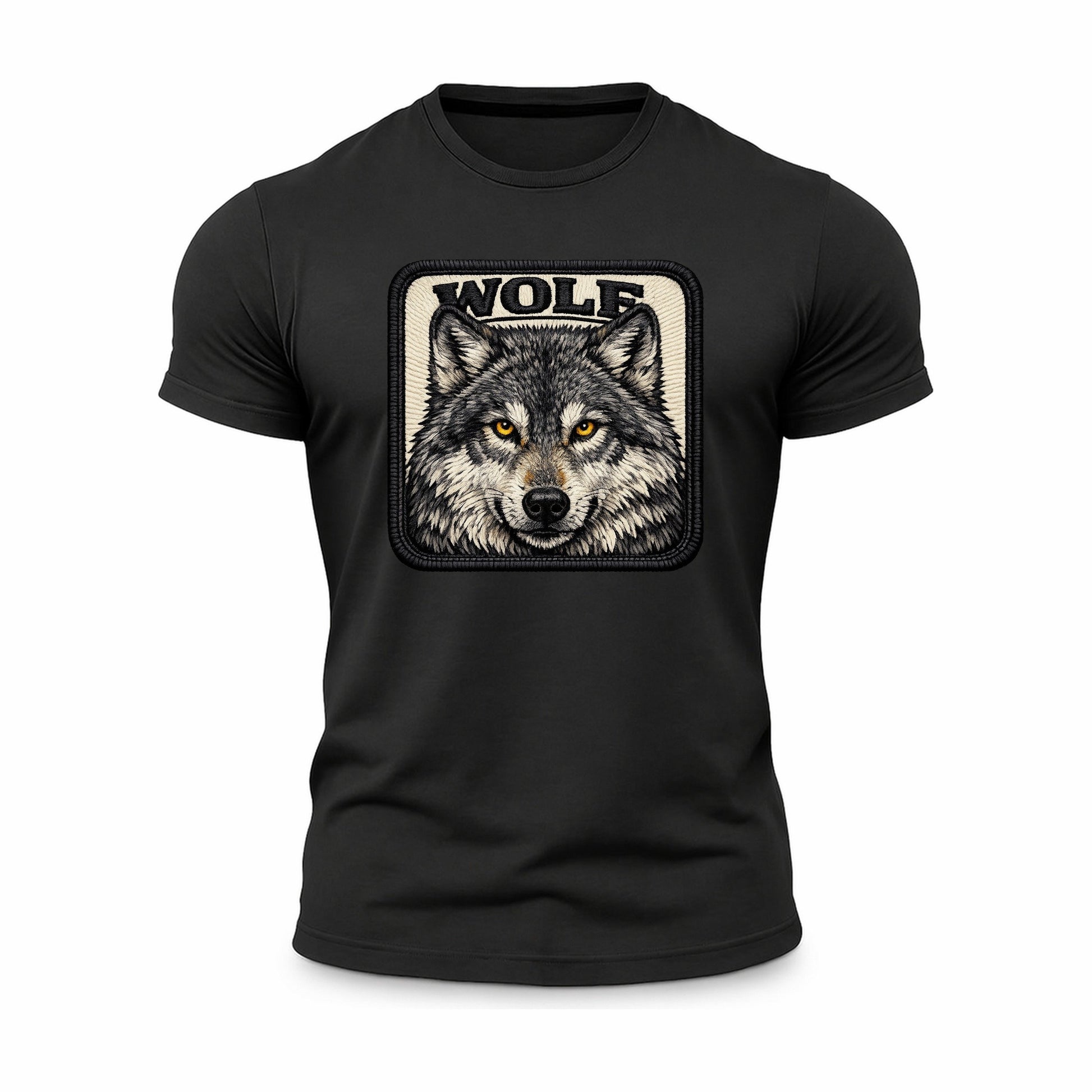 Wolf Athletic Tee – Black