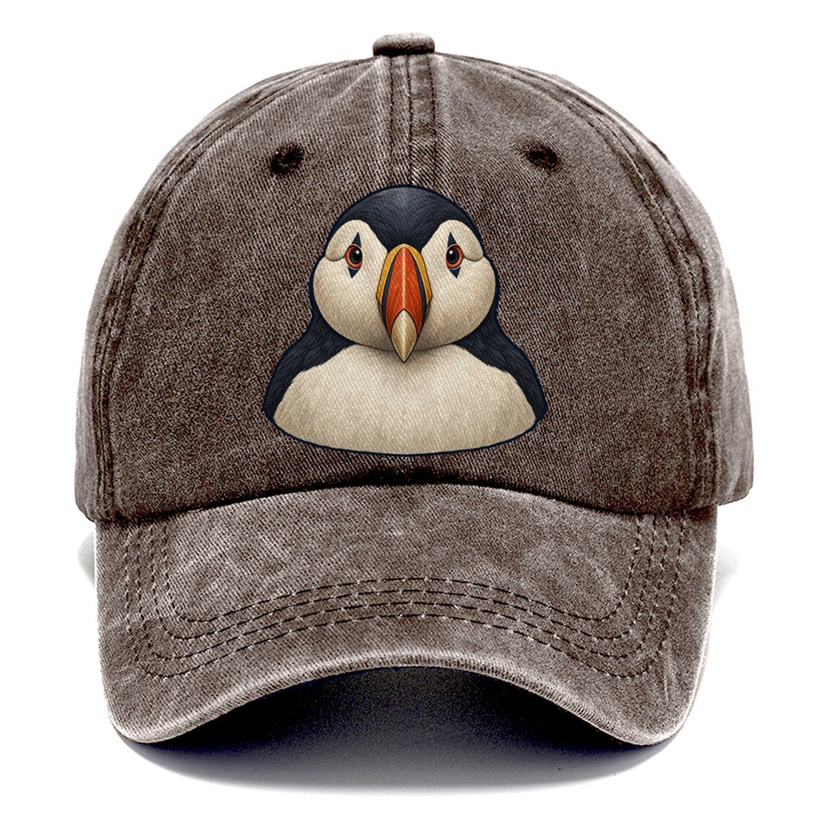 Puffin Bill Study Birdwatching Classic Cap – Brown