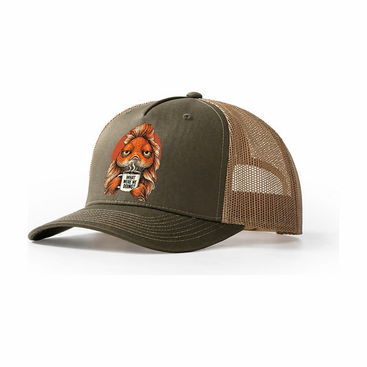 Goldfish Mug Truths Trucker Hat – Olive Khaki