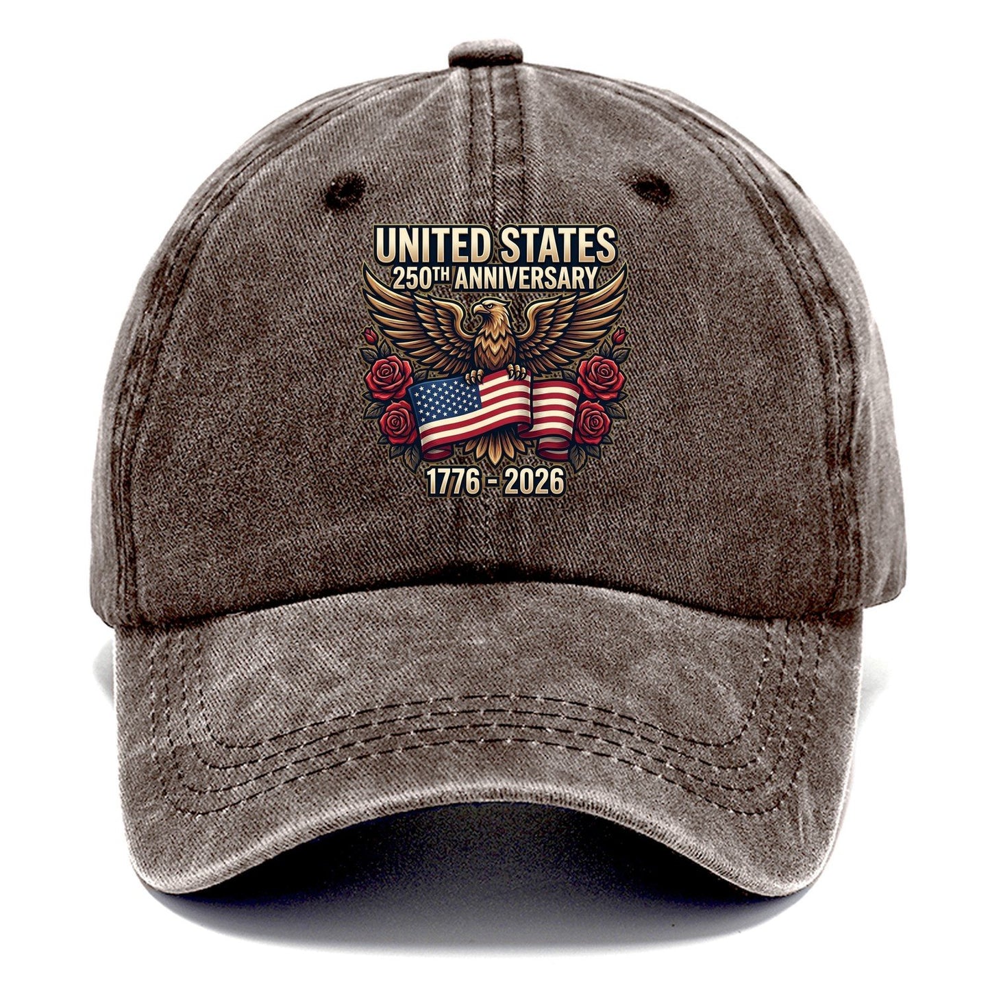 Eagle Flag Roses 250Th Classic Cap – Brown