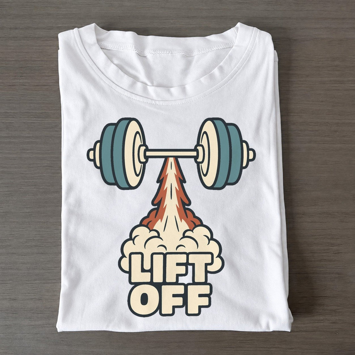 Lift Off Familiar Punchlines Classic T-shirt – White