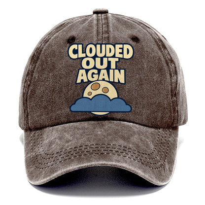 Clouded Out Again Astronomy And Stargazing Classic Cap – Brown