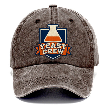 Yeast Crew Flask Classic Cap – Brown