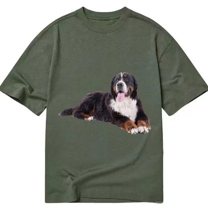 Bernese Mountain Dog Classic T-shirt – Army Green