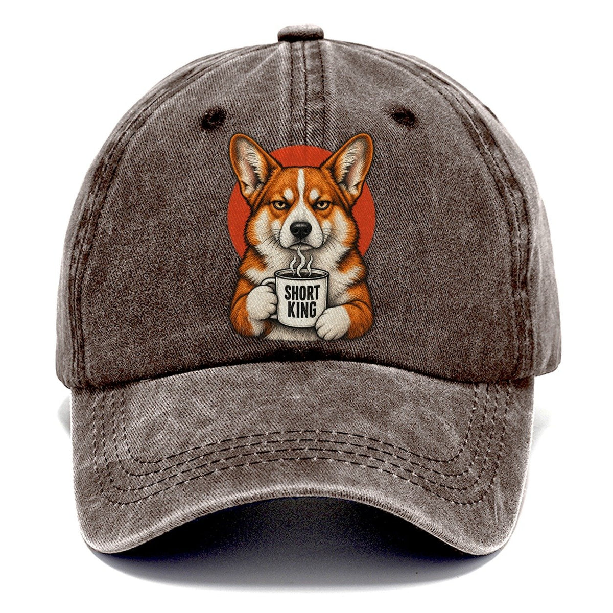 Corgi Mug Truths Classic Cap – Brown