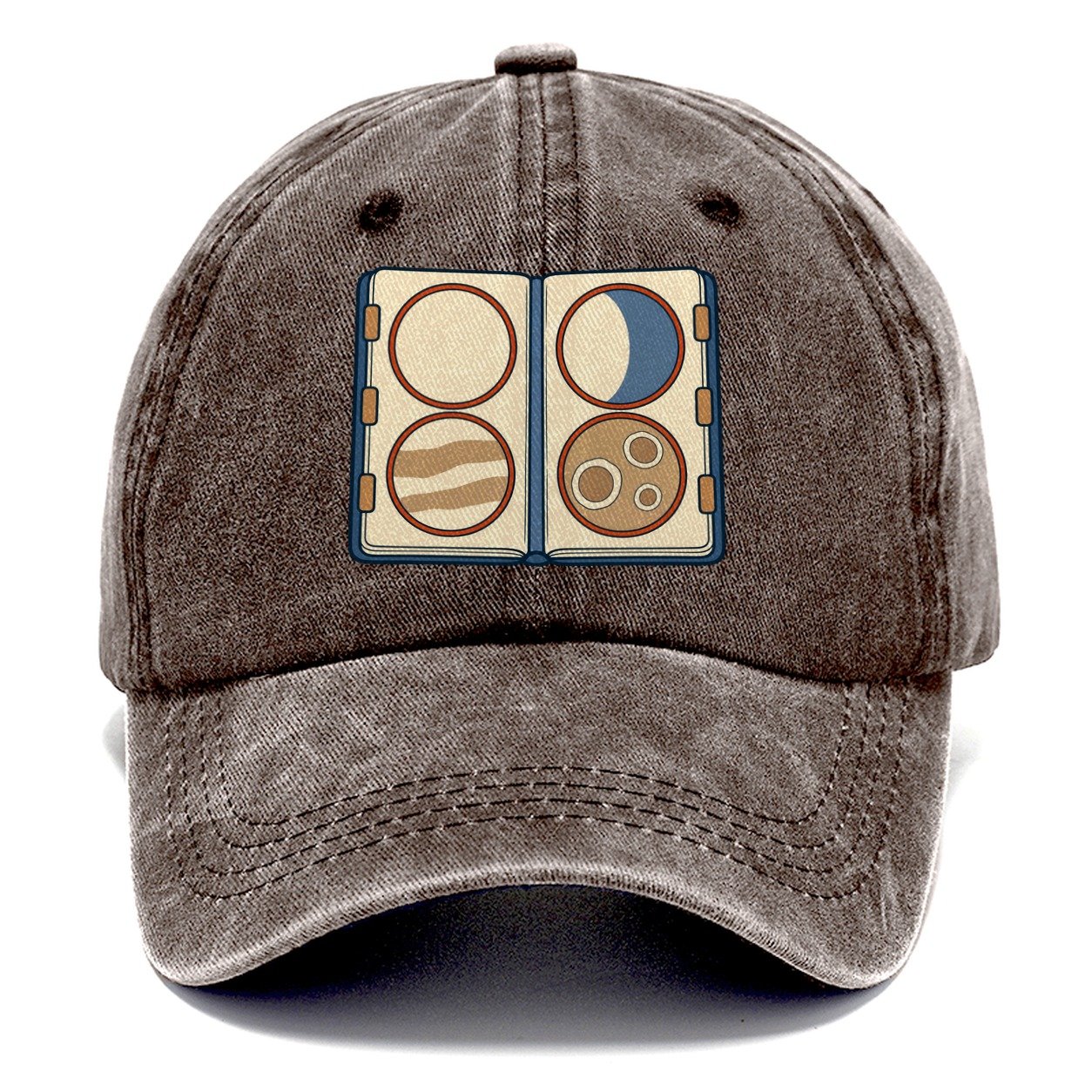 The Observation Journal Astronomy And Stargazing Classic Cap – Brown