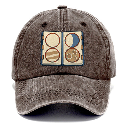 The Observation Journal Astronomy And Stargazing Classic Cap – Brown