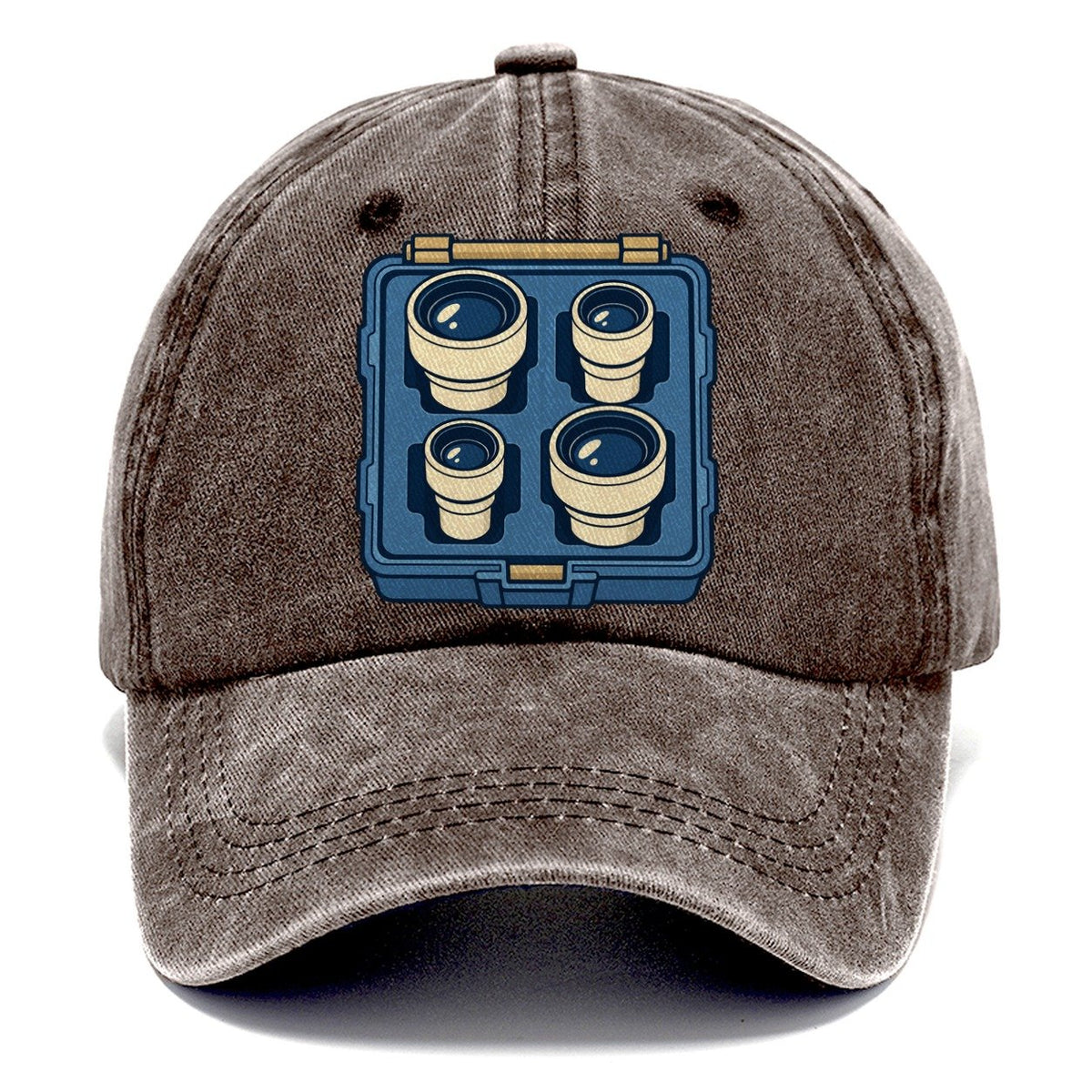 Eyepiece Case Astronomy And Stargazing Classic Cap – Brown